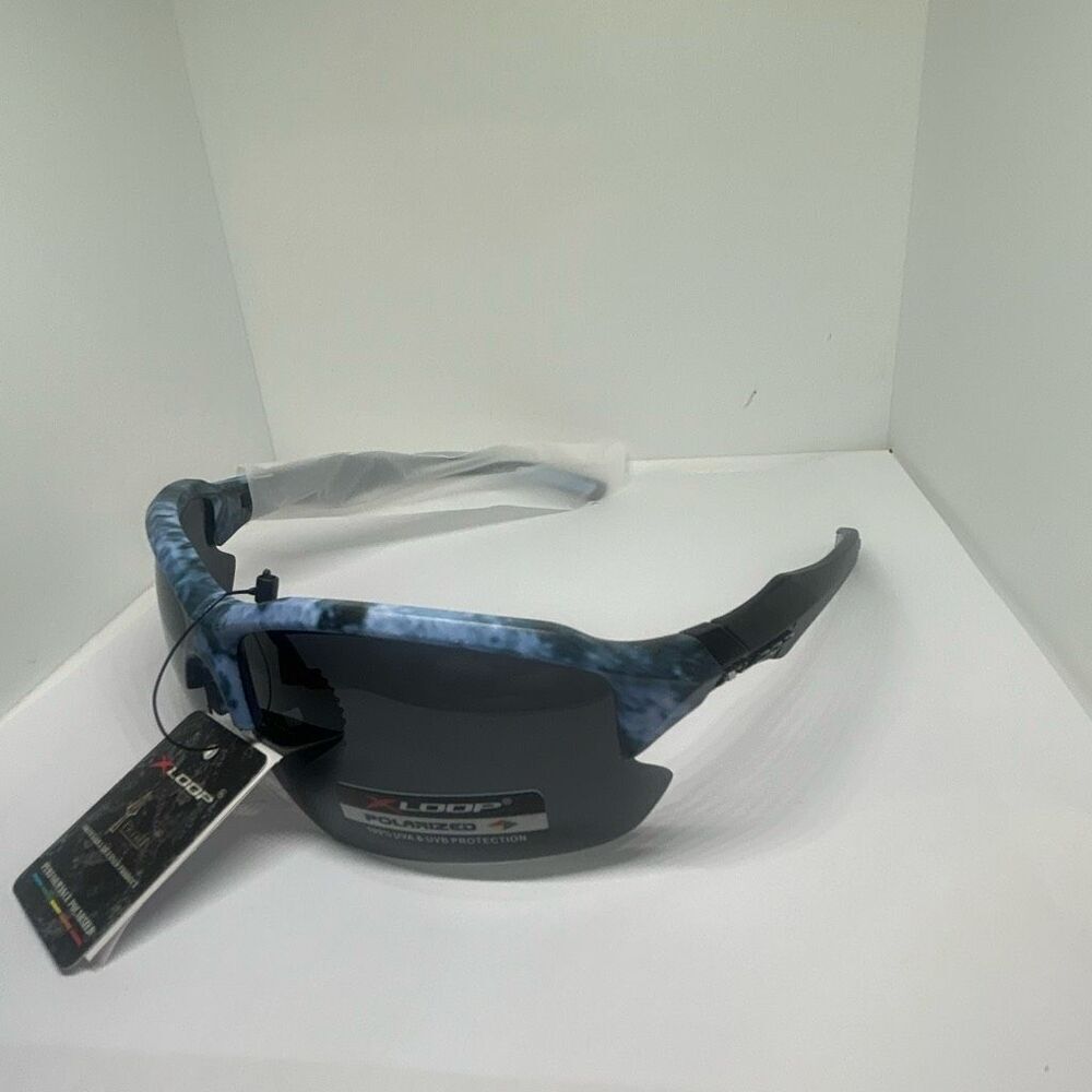 X-Loop Polarized Wrap Around Sport Sunglasses UV400 Protection